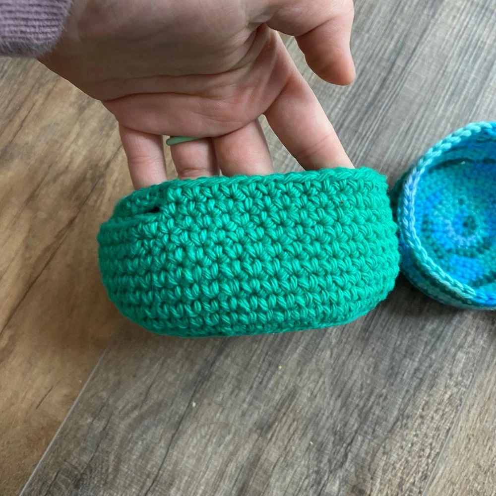 Handmade crochet nesting